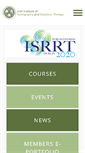 Mobile Screenshot of iirrt.ie