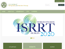 Tablet Screenshot of iirrt.ie